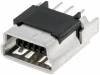 5000751517, Гнездо; USB B mini; на плату; THT; PIN:5; прямой, Molex