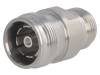 J01027A0026 Адаптер; гнездо N, гнездо 4.3-10; Изоляция: тефлон; 6ГГц; 50Ом