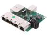 SW-108, Промышленный модуль: switch Ethernet; неуправляемый; 5?30ВDC, BRAINBOXES