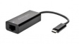 K33475WW Ethernet Adapter USB-C - RJ45 Black