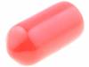 FIX-VCP05713-RD, Насадка; Мат-л: эластичный ПХВ; Корпус: красный; L:13мм; Выс:1мм, FIX&FASTEN