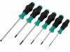 1134-6, Набор: набор отверток; Кол-во шт:6; крестовая Phillips, плоская, Wera Tools