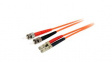 FIBLCST2 Fibre Optic Cable Assembly 62.5/125 um OM1 Duplex LC - ST 2m