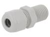 1.209.1200.31 Кабельный ввод; с удлиненной резьбой; M12; IP68; Мат-л: полиамид