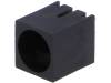FIX-LED-503, Корпус LED; 5мм; полиамид; угловой; 3 PIN; черный; UL94V-2; H:7,2мм, FIX&FASTEN