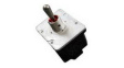 4NT91-1 Toggle Switch, 4PDT, Latched, Quick Conn