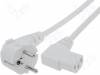 SN312-3/10/2.5W, Кабель; угловая вилка CEE 7/7 (E/F), IEC C13 "мама" 90°; 2,5м, LIAN DUNG