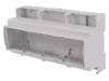 25.0901000.BL, Корпус: на DIN-рейку; Y:91мм; Х:160,2мм; Z:53мм; ABS; серый, ITALTRONIC