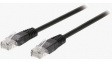VLCT85000B50 Patch Cable CAT5e UTP 5 m Black