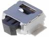 B3U-3000PM-B, Subminiature Tactile Switch B3U, 1NO, 1.59N, 3.2 x 3mm, Omron