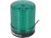 S80LS-12/24-G, Сигнализатор: световой; мигающий световой сигнал; зеленый; IP65, QLIGHT