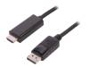 50441 Кабель; DisplayPort 1.1; вилка DisplayPort, вилка HDMI; 2м