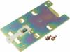 EZZ08122A, Крепеж для J1000/V1000 (20P1/20P2/20P4/20P7/B0P1/B0P2/B0P4) на DIN-рейку, Omron