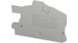 3034947 D-DTI 6 End plate, Grey
