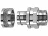166-30400, Концевой разъем прямой; латунь; 10мм; IP40; Серия: Hela Guard SC, HellermannTyton
