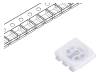 FYLS-5050PUY3C, LED; SMD; 5050,PLCC6; желтый; 6(тип)лм; 810-2500мкд; 5,4x5x1,5мм, FORYARD