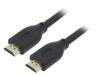 CC-HDMI8K-1M Кабель; HDMI 2.1; вилка HDMI,с обеих сторон; 1м; черный