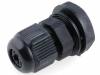 EGRWW7, Кабельный ввод; PG7; IP68; Мат-л: полиамид; черный; UL94V-2; 12,8мм, Kai Suh Suh (KSS)