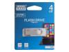 UTS2-0040W0R11, Флешка; USB 2.0; 4ГБ; белый; Считывание:20МБ/с; Запись:5МБ/с, GOODRAM