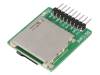 8110, Модуль: адаптер; Память: SD,microSD; Интерфейс: SPI; 3,3ВDC, Waveshare Electronics