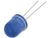 L-813QBD-D, LED; 10мм; голубой; 180?400мкд; 20°; Поверхность: выпуклая, Kingbright