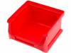 W-456201, Контейнер: складской; 102x100x60мм; красный; пластик, ALLIT AG
