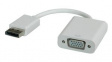 12033146 Video Cable Adapter, DisplayPort Plug - VGA Socket 100mm