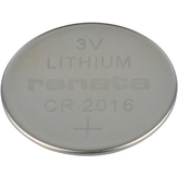 CR2016 MFR.IB [200 шт], Button cell battery,&nbsp;&nbsp;Lithium Manganese Dioxide, 3 V, 90 mAh, Renata