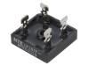 NTE53028, Однофазный выпрямительный мост; Urmax:1кВ; If:35А; Ifsm:400А, NTE