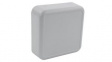 CBRS02SGY Room Sensor Enclosure, Size 2, Solid, Grey, 74x74x25.5mm