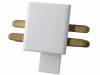 MLQCSJW, Прямой соединитель; Цвет: белый, MAINLINE POWER