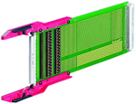 23021-651, Test adaptor card, 64/64-pin 3 HE 220 mm, Schroff