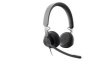 981-000870 Headset, Zone, Stereo, On-Ear, 16kHz, USB, Black