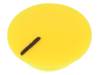 CL1772, Заглушка; пластмасса; распорным стержнем; желтый; Назначение: K21, Cliff