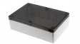 1554X2GYSL  Watertight Enclosure, Polycarbonate, 200x300x90mm, Light Grey / Smoked Grey
