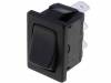 H8610VBAAA ROCKER; 2; SPDT; ON-ON; 10A/250ВAC; 10A/28ВDC; черный; -25?85°C