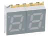 OSK2028A-LR, Дисплей: LED; SMD; 7-сегментный; 7мм; красный; 2-10мкд; катод; 0,28", OPTOSUPPLY