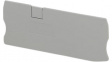 3035357 D-ST 16-TWIN End plate, Grey