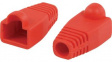 CCGP89900RD Strain Relief Boot, RJ45, PVC, Red