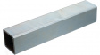 8.1403012000 Square steel tube, 2m galvanized