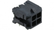 43045-0401 Male connector dual row 90deg. 4p