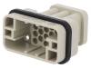 09120173001, Разъем: HDC; "папа"; Han Q; PIN:17; Compact; обжим, Harting