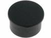 K85 CAPS BLACK PLAIN, Заглушка; термопластическая пластмасса; распорным стержнем, Cliff