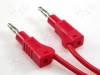 2117-200-RT, Измерительный провод; ПВХ; 2м; красный; 36А; 60ВDC, Electro-PJP