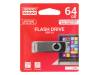 UTS3-0640K0R11, Флешка; USB 3.0; 64ГБ; черный; Считывание:110МБ/с; Запись:20МБ/с, GOODRAM