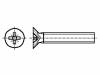 1536850 Винт; M2x10; Головка: потайная; Шлиц: Pozidriv; сталь; цинк; PZ1