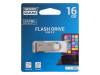 UTS2-0160W0R11, Флешка; USB 2.0; 16ГБ; белый; Считывание:20МБ/с; Запись:5МБ/с, GOODRAM