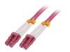 FP4LC02, Разъем: световодный; patchcord; с обеих сторон, LC; на защелки, LOGILINK