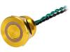 PS223P10Y31G12VT Переключатель: пьезоэлектрический; 1; SPST-NO; 0,2A/24ВAC; IP68