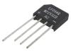 NTE5320, Однофазный выпрямительный мост; Urmax:1кВ; If:4А; Ifsm:200А; THT, NTE